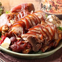 [미소가]부드럽고 단백한 흑마늘 왕족발(통큰족) 800g 내외, 단품