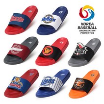 알파슈 KBO 한국프로야구 공식라이센스 야구 슬리퍼