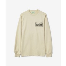 ARIES 공용 템플 티셔츠 - 알라바스타 / FTAR66600ALB TEMPLE T SHIRT