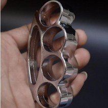 호신용품 방어용 튼튼한 광폭 너클 17mm, 골드