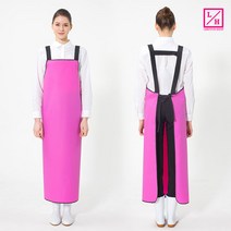예경 앞 뒤 다른 기능성 우레탄 H형 방수 앞치마_대, PO-0632/대/곤색(무광), 1개