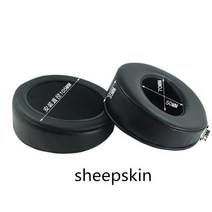 D2000 FOSTEX TH900 헤드폰 교체 용 오디오 테크니카 ATH-W5000 앵글 양피 이어 패드, 02 sheepskin