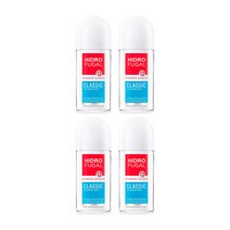 Hidrofugal 하이드로퓨갈 클래식 롤온 데오드란트 50ml 4팩