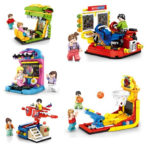 오락실 게임블럭 6종 택1 블럭 조립 레고호환, C