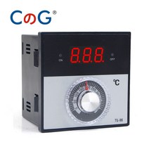 스마트 온도 제어 시스템 cg 9696mm 손잡이 ac 220v 380 24v 0-300 400 1200도 k j pt100 유형 릴레이 디지털 조절기 디스플레이 컨트롤러, j 0-300도