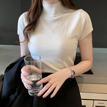 코코블랑 코코블랑 모스 폴라반팔니트