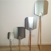 피자 삽 피자판 피자 삽 사이즈별 피자 트레이 손잡이 달린 피자 삽, 삽면 가로 35cm 세로 30cm 총 길이 66cm