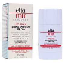 선크림 엘타MD UV스틱 광스펙트럼 SPF50 1.3온스/37g 박스 EXP 7/2024년