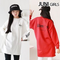 주니걸즈 올머스트스마일롱 티셔츠