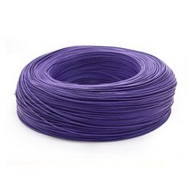 전선 PVC 절연 램프 조명 구리 케이블 LED DIY 라인 600V 2M/5M 24 22 20 18 16 14 12 10 8 AWG UL1015, 02 Purple_02 2m_08 8AWG