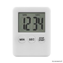 [이서지니]수험생 필수품 스톱워치 타이머 Urban MINI TIMER, 블랙