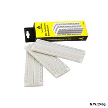 HI-Q 브레드보드 830 포인트 무납땜 PCB 브레드 보드 MB-102 선물 상자 아두이노 프로토 쉴드 DIY 3 개