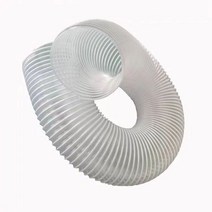 투명PVC파이프 튜브 호스 연결 엑셀 스틸 엑셀관 튜브, 내경 80mm 미터당