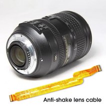 흔들림 방지 플렉스 케이블 파인 워크맨쉽 옐로우 카메라 액세서리 니콘 28-300mm 노란색