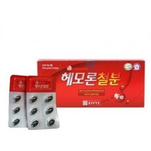 종근당건강 헤모론 철분 60캡슐 에너지생성 체내산소운반 혈액생성