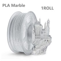 3d 프린터 필라맨트 필라멘트 Sunlu 대리석 pla 1kg 1.75mm 재료 대리석 질감 생분해 성 인쇄 재료 PLA, pla-mb-1kg, 01 PLA-MB-1KG