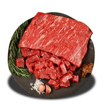 착한정육점 친환경 무항생제 한우 1++등급 국거리 300g 양지 사태(냉장), 1개, 한우사태세절300g