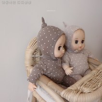 피카부 달콤 doll수트(인형옷) 4컬러 인형수트 실내복 아동복 콩콩이옷 콩순이