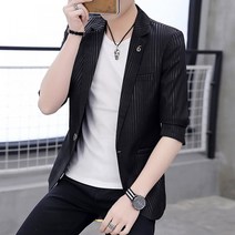 SAMARA 남성용 캐주얼 여름 자켓 루즈핏 빅사이즈