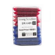 크리미 강력 울스텐 수세미 2종 x 5p 세트, 2세트