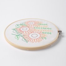 DIY 프랑스자수 패키지(해바라기), 1개