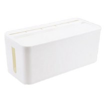 오엠티 멀티탭 정리함 M-STORAGE 화이트, 1개