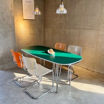 앙블리블리 프리미엄 HPL거실 식탁 테이블, 화이트