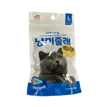 고양이 모질윤기개선효과 참치스낵 덴탈스틱 치아건강, 1개