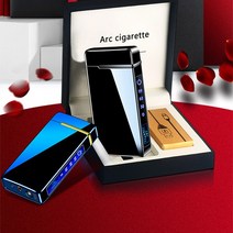 하이브리드 전기 +가스+ LED랜턴 겸용 전자라이터 터보라이터 KC인증, 4 퍼플