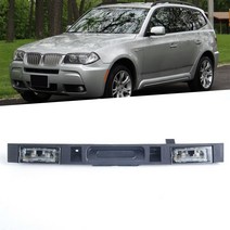 자동차 1 x 투어링 부츠 트렁크 리드 후면 핸들 키 버튼 플라스틱 포함 BMW E83 X3 2004-2010 51133403611 외장 액세서리