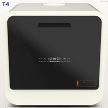 프리미엄 식기세척기 지능형 식기 세척기 가정용 휴대용 데스크탑 전자동 고용량 소독 건조, t4, CN