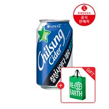 칠성사이다 제로 사이다제로 블루라임 355ml 24캔 + ESG캠페인 장바구니백