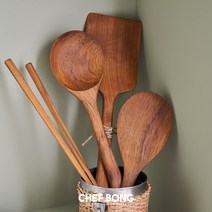 셰프봉 이봉원 도마 CHEFBONG 주방용품 4종 모음, 둥근주걱