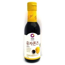 기타소스 소스류 청정원 유자폰즈소스 드레싱 샐러드 소스 225g -