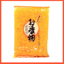 신동경단무지 슬라이스 업소용 반달단무지 1kg, 7개