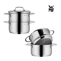 WMF 2단미니 인덕션 야채 찜기 이유식 채소스티머 소량찜기 미니찜통 미니찜솥 미니찜냄비