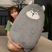 귀여운 캐릭터 안고자는베개 모찌모찌 바디필로우, 허스키_50CM(커버분리형)
