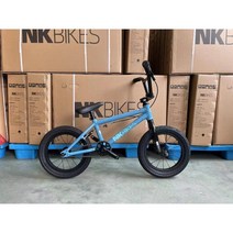 BMX 익스트림 자전거 묘기자전거 14인치 자전거, 14인치 도크 블루