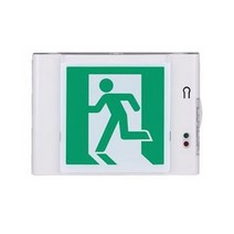 건물 빌딩 화재 재난 복도 계단 비상구 피난 유도등