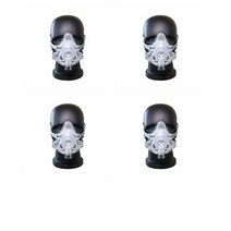 스마트 코골이 방지 양압기BMC F1A CPAP 자동 헤드 기어 클립이 있는 풀 페이스 마스크 BiPAP 기계 코골이, 04 4pcs F1A_03 L