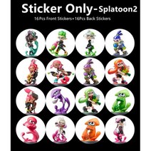 100Pcs NFC Ntag215 동전 태그 13 56MHz NTAG 215 Tagmo 카드 라벨 RFID 초경량 직경 25mm 라운드 박스, Splatoon2 Sticker