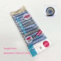 12 개몫 프로 헤어 경기자 풀 코어 롤러 바 헤어 컬 diy 매직 경기자 미용 이발사 도구 살롱 스타일링 헤어 컬링, 6, 협동사