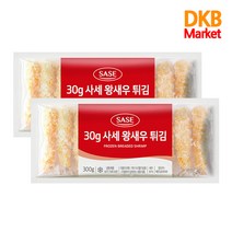 사세 냉동 빵가루 새우튀김 300g x 2개, 1개, 600g