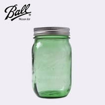 (김잭콩_사장픽)볼 메이슨자 퍼펙션 그린 유리병 쿼터 950ml 1p_0EAEA, 클릭 본상품선택