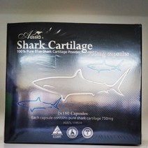 호주 오지아 청상어연골 750mg 180정- 2개, 750mg  180정