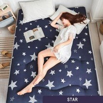 손님용 토퍼 원룸 매트리스 마약 3단 접이식 1인용 미끄럼 방지 가벼운 매트리스 가정용 호텔 침구 보호 패