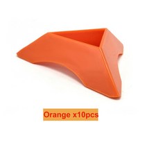 컬러 큐브 스탠드 품질 스피드 매직 플라스틱 베이스 홀더 교육용 학습 완구 J0439 10 개, [07] Orange x10pcs