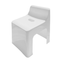 목욕덕후 앉기편한 높은 목욕스툴 30.5cm 욕실의자, 1개, 그레이