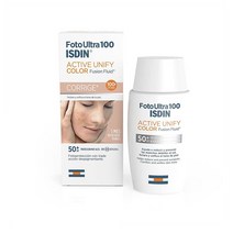 Isdin Fotoultra 100 이스딘 액티브 유니파이 컬러 페이셜 선크림 선블록 SPF 50 50ml