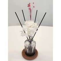 퐁텐느 화이트 수국 디퓨저+향200ml, 라이트블루